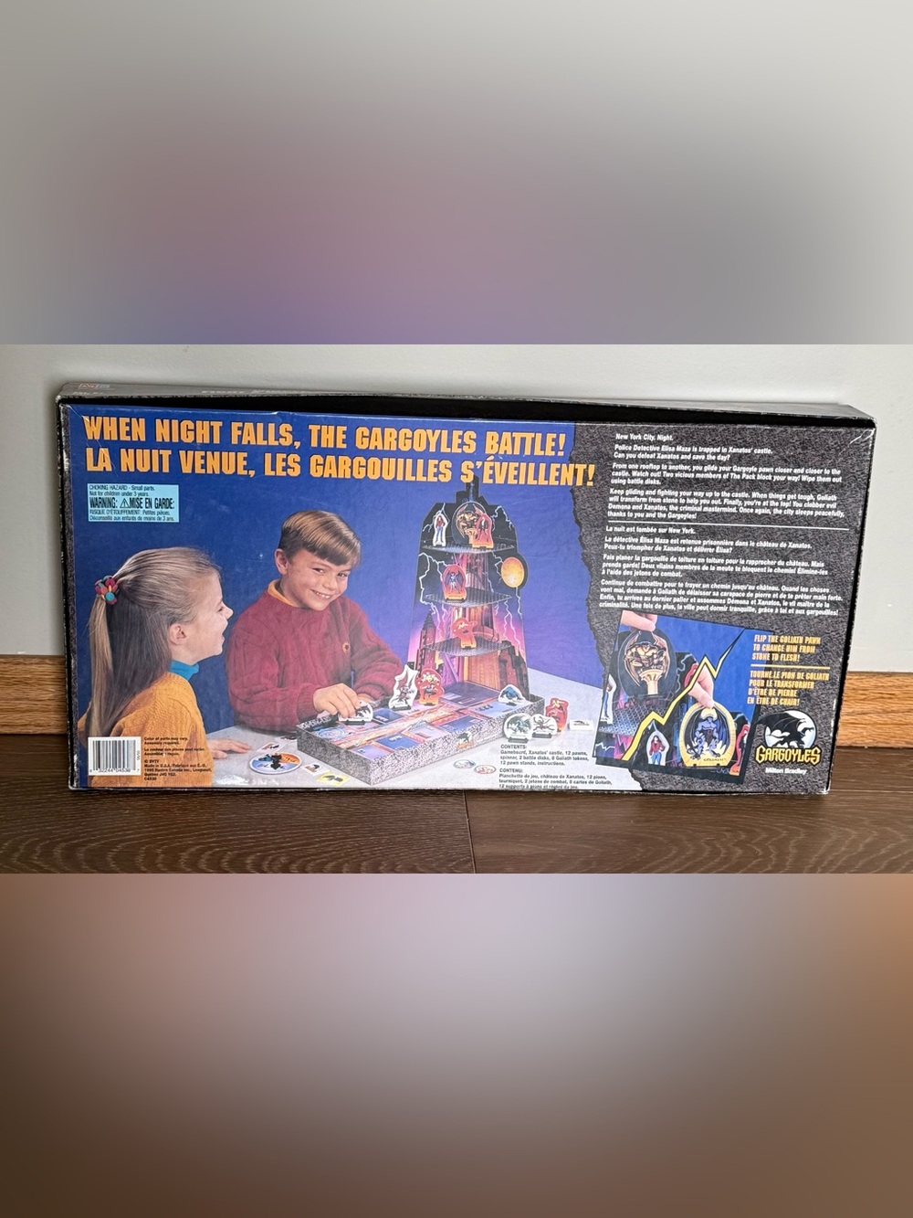 VINTAGE 1994 Disney Gargoyles Board Game Milton Bradley - 100% COMPLETE - Picture 10 of 15